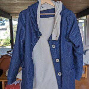 Jean Hooded Jacket